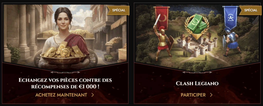 Aperçu des promotions de Legiano Casino #2