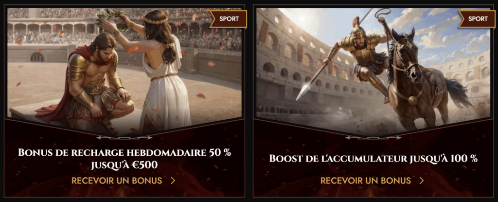 Aperçu des promotions de Legiano Casino #3